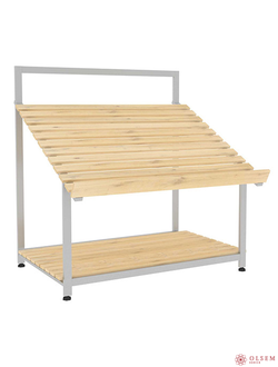 Стеллаж овощной ОР-3 (разборной) 1200х950х1200мм