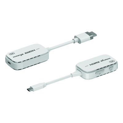 DE/VT-WS015 беспроводной HDMI удлинитель  для Full HD HDMI (до 30 м.) вход HDMI или Type-C