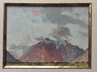 Котов Н.Г. 6 работ Памир 1933 г. Картон, масло (138)