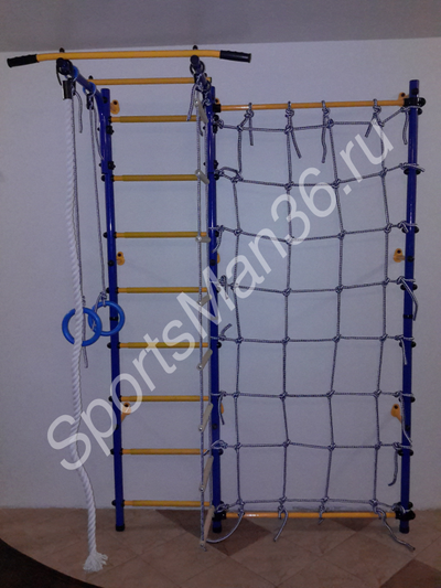 Стойка-сетка “Юный Атлет” пристенная и ДСК Юный Атлет "Пристенный"