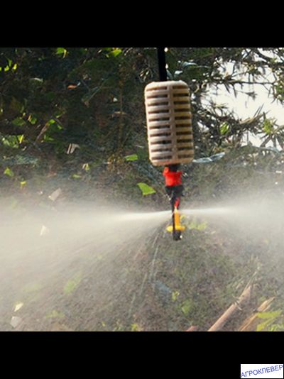 Дождеватель туманообразующий красный, 72,2-109,7л/ч, радиус 1,1-1,2м