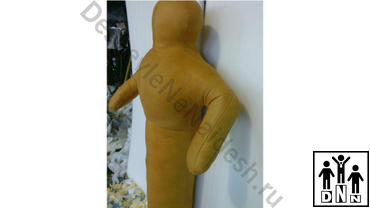 борцовский манекен кожа одноногий