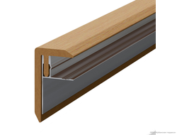 Угловой F-профиль LEGRO Maple