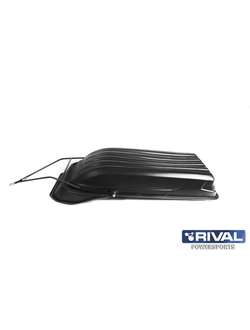 Сани-волокуши 1900 с отбойником и накладками Rival S.0015.1.BP-NK для _Универсальный продукт (Пластик ПНД) (1900 х 800 х 300)