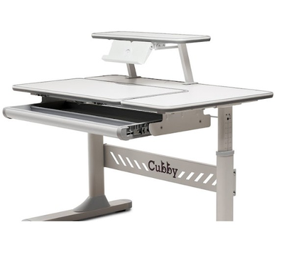 Парта-трансформер с полкой для книг Cubby Tulipa Grey