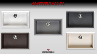 Мойка Reginox AMSTERDAM 72 Pure White