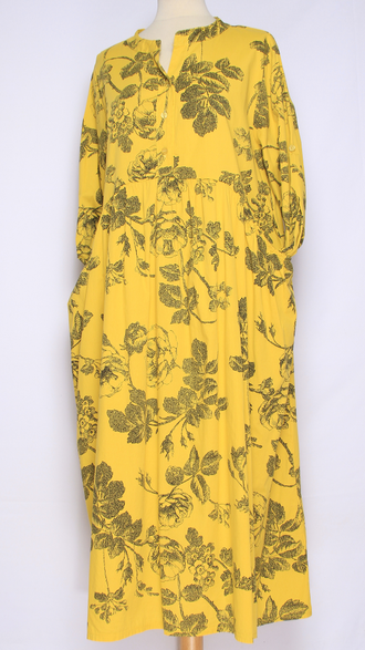 Платье - рубашка "РОЗЫ ЧЁРНЫЕ" джинс, бежевое, морская волна, св.бежевое, желтое, лайм, зеленое, бирюзовое до р.52