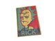 Обложка на паспорт с принтом "Рик и Морти"