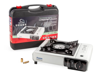 Плита газовая портативная Следопыт Power (с переходником)