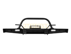 Передний силовой бампер серии Трофи на УАЗ Буханка 2989, 3741, 3909, 2206, 3962, 3303, 39094 1965- (02.213.03)