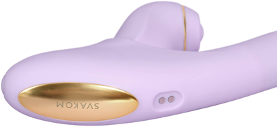 SL278U Интерактивный вибромассажёр 2в1 DuoGlow