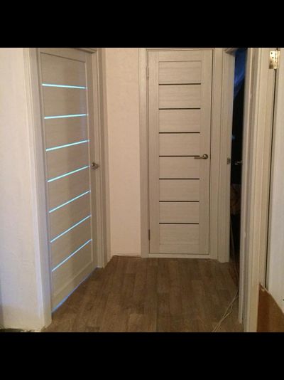 OPTIMA PORTE/ TURIN 508 ЯСЕНЬ СЕРЕБРИСТЫЙ/ ПОЛОТНО ОСТЕКЛЕННОЕ