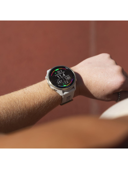 Часы Garmin Forerunner 970 Soft Gold Titanium French Grey / Translucent Indigo