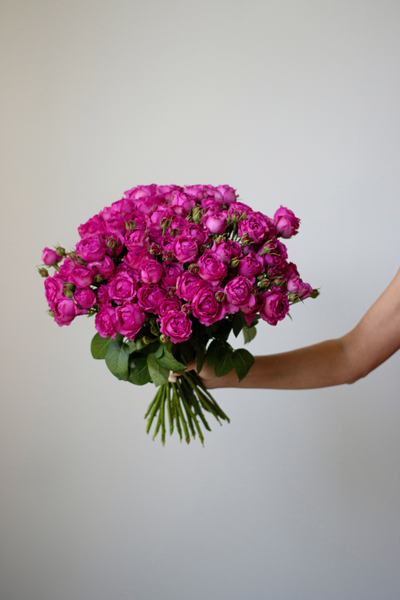 Букет 55 на день влюбленных