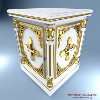 3Dмодель жертвенника, 3Dmodel жертвенник, Vray, рендер, рендеринг, SketchUp жертвенник