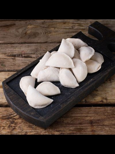 ВАРЕНИКИ КАРТОШКА С ГРИБАМИ. заморозка