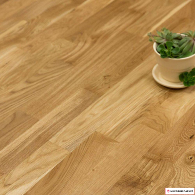 Паркетная доска PolarWood Дуб Ливинг Глянцевый купить в интернет-магазине mirovoy-parquet.ru