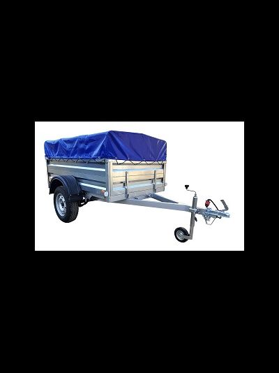 Прицеп «Спутник PRO» (1900x1200x480) увеличенный борт, оцинкованная рама, с силовым подрамником