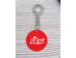 Брелок с гравировкой год Кролика №40