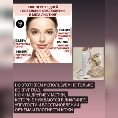 BORNTREE Омолаживающий крем для век с вольюфилином 30мл