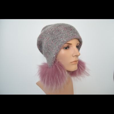 Шапка ушанка Vizio Италия 1010 PP 66  цвет 4-20