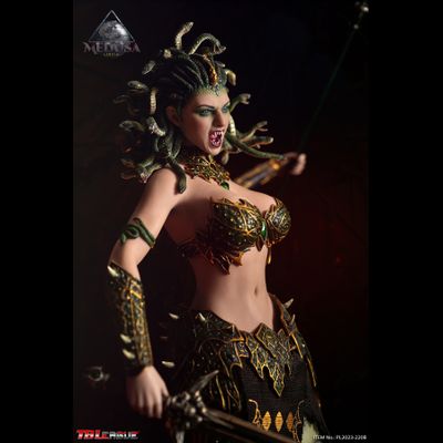 Медуза Горгона (Золотая версия) - Коллекционная фигурка 1/6 Medusa Golden (PL2023-220B) - TBLeague