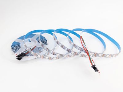 Светодиодная лента SPI 5050 60LED/M 5V IP33 RGB WS2812B "Бегущий огонь" SEASTAR
