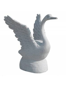 Садовая скульптура Лебедь