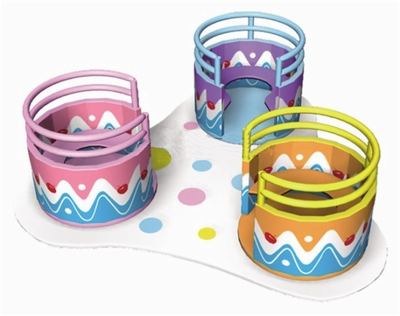 Карусель 4KIDS «Стаканчики» для 3-x