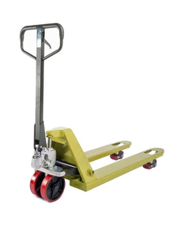 Тележка гидравлическая 2500 кг 2000 мм полиуретановые колеса TOR AC (серия J)