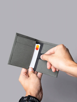 Кошелек Alpaka Ark Bifold Cash Wallet Axoflux 300D Grey
