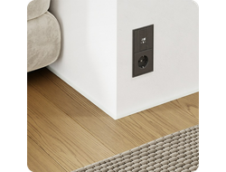 Антиплинтус Лука Апл 01.2700.016 Белый