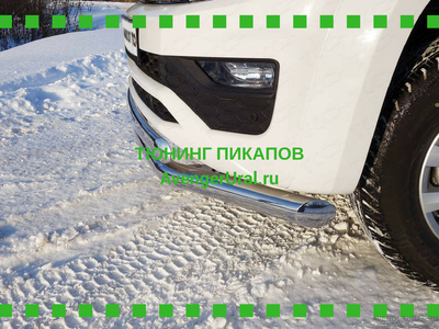 Защита передняя нижняя (двойная) 76,1/75 мм