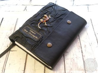 ежедневник ручной работы, блокнот ручной работы, кожаный ежедневник, подарок руководителю, блокнот