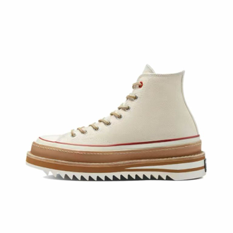 Зимние кеды Converse Chuck Taylor 70 на платформе белые
