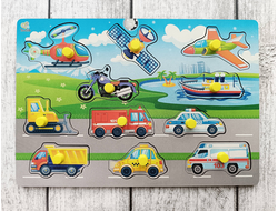 Рамка-вкладыш "Виды транспорта"