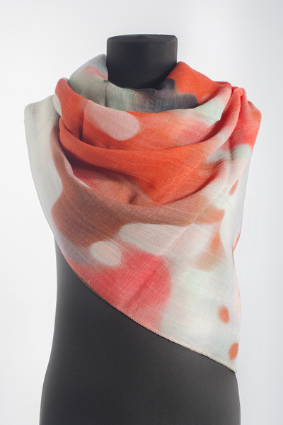 Павловопосадский палантин 10170-4