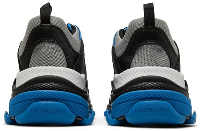 Balenciaga Triple S Sneaker Black Grey Blue