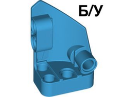 ! Б/У - Technic, Panel Fairing # 1 Small Smooth Short, Side A, Dark Azure (87080 / 6163684) - Б/У