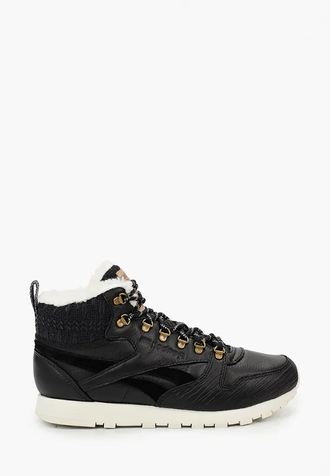 Кроссовки Reebok Classic CL LTHR ARCTIC BOOT черные