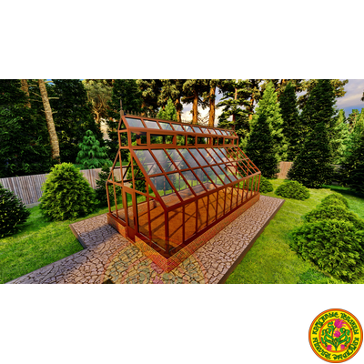 Базовая комплектация теплицы ЙОРКШИР Z размером 8000 х 4000 мм