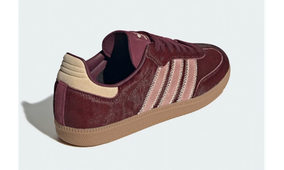 Adidas Samba Pony Maroon Strata Sand