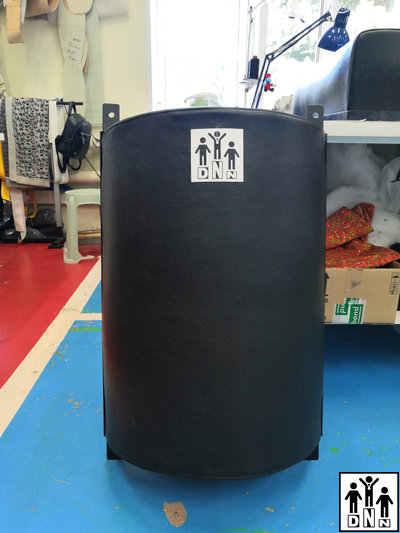 Боксёрская настенная подушка полукруглая