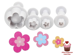 Набор плунжеров "Цветок сливы", 4 шт.