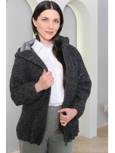 Куртка 586-01230 серый