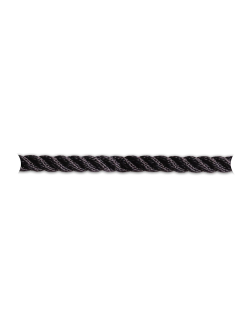 Трос English Braids 3SNBk10 10мм 2500кг 3пряди черный из нейлона
