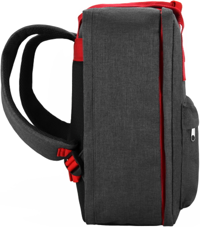 Рюкзак Сумка Чемодан ручная кладь 36x30x27 Optimum Pobeda RL, темно-серый