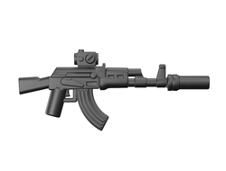 АК-47 с оптическим прицелом и глушителем | BrickTactical BT47 Suppressed