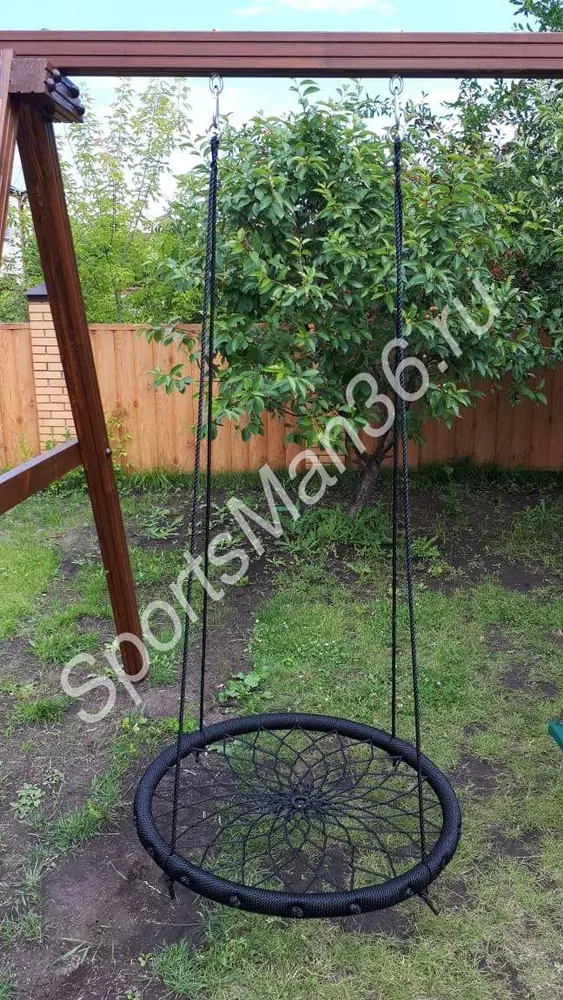 ИГРОВОЙ КОМПЛЕКС PERFETTO SPORT "RIMINI" (КАЧЕЛИ ОВАЛ) - качели детально