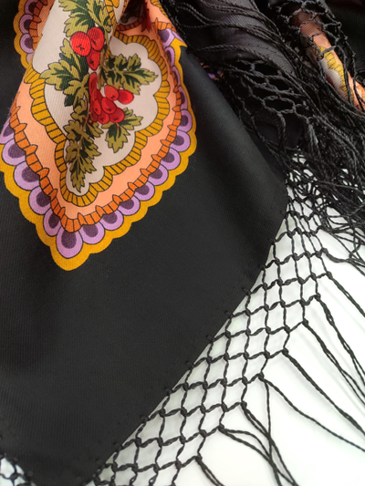 Павловопосадский платок Времена года. Осень 708-18